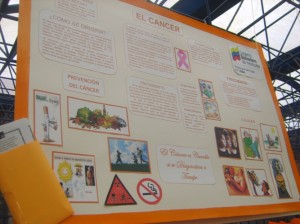 cartelera sobre el cáncer cartelera sobre el cáncer