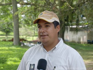 pedro linares productor de la zona