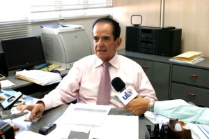 El Vicerrector destacó: “Estamos comprometidos con los universitarios”. (Foto: RDF) 