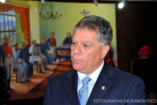 Francisco Bongiorno informó sobre algunos puntos tratados en el consejo de Facultad de Ingeniería. (Foto: Ramón Pico)