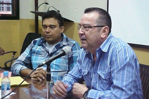 Eli Caicedo y Francisco Velásquez