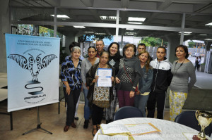 Los representantes de la Biblioteca Central “Tulio Febres Cordero” también obtuvieron un premio muy bien merecido. (Fotografía: Lander Altuve) 