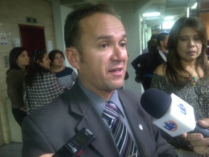Dionis Dávila, secretario general del Sindicato de Profesionales y Técnicos de la ULA (Foto Siprula)