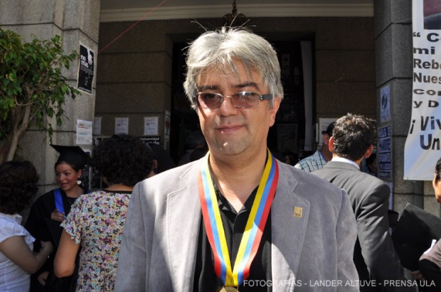 Profesor Argimiro Castillo Gandica, decano Fadula. Foto: Lander Altuve.