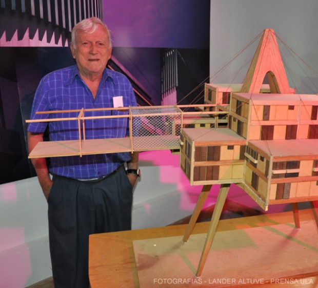Fruto Vivas, reconocido arquitecto venezolano. Foto: Lánder Altuve.
