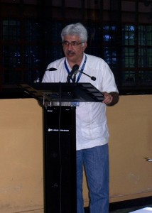 El profesor Pablo D´badjan también estuvo presente en la reunión (Foto: Maria Virginia Vivas)