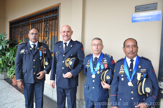 Juramentación y transmisión de mando del Mayor José Guerrero