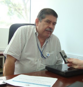 Prof. Omar Pérez Díaz, Coordinador de Administración de la ULA-Táchira. (Fotografía: María Virginia Vivas Salinas)