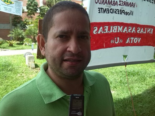 Carlos Smith, trabajador de la Universidad de Los Andes (Foto Prensa ULA)