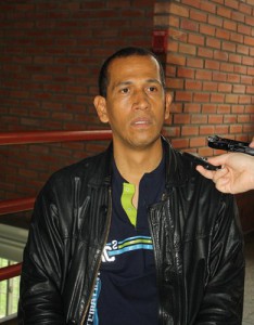Profesor Miguel Vera, Presidente de la Subcomisión electoral del Táchira. (Fotografía: María Virginia Vivas Salinas)