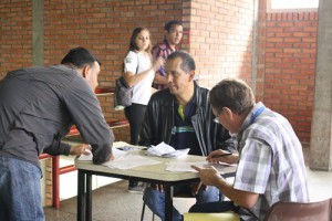 Subcomisión Electoral de la ULA-Táchira. (Fotografía: María Virginias Vivas Salinas)