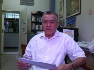 El doctor Oscar Blanco, coordinador del Doctorado en Pedagogía de la ULA Táchira (Foto: Marlene Otero)