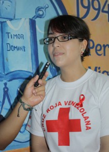 Desiré Álvarez, Directora de la Dirección de Juventud. (Fotografía: María Virginia Vivas Salinas)