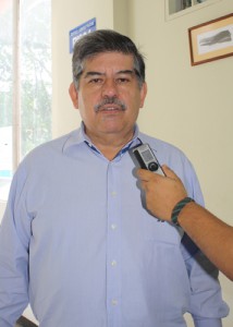 Prof. Omar Pérez Díaz, Coordinador de Administración de la ULA-Táchira. (Fotografía: María Virginia Vivas Salinas)