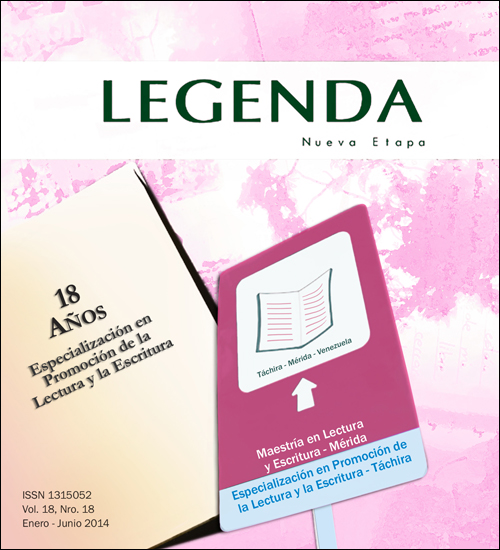 El nuevo número de Legenda fue producido por docentes de la Especialización de ULA Táchira.