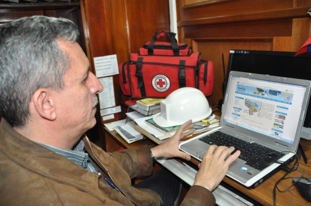 León Morillo, Supervisor de Protección y Seguridad ULA. Foto: Ramón Pico
